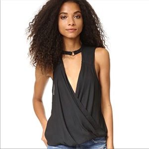 Free People - Surplice Choker Sleeveless Top